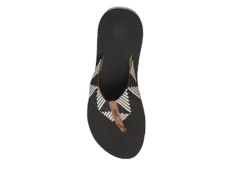 Reef Womens Spring Woven Flip Flop Sandal - Black -Shoe Sales Store US 01 203287 02