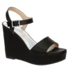 Maripe Womens Ava Sandal - Black -Shoe Sales Store US 01 203293 00