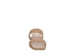 Michael By Michael Shannon Womens Patrice Wedge Sandal - Beige -Shoe Sales Store US 01 203299 02