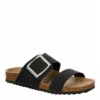 Bjorndal Womens Courtney Footbed Sandal - Black -Shoe Sales Store US 01 203302 00