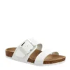 Bjorndal Womens Courtney Footbed Sandal - White -Shoe Sales Store US 01 203303 00