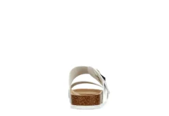 Bjorndal Womens Courtney Footbed Sandal - White -Shoe Sales Store US 01 203303 04