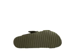 Bjorndal Womens Courtney Footbed Sandal - Olive -Shoe Sales Store US 01 203304 06