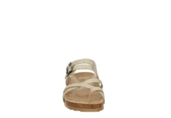 Bjorndal Womens Sami Footbed Sandal - Gold -Shoe Sales Store US 01 203313 02