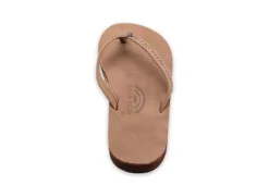 Rainbow Sandals Womens Crystal Collection Flip Flop Sandal - Brown -Shoe Sales Store US 01 203323 04