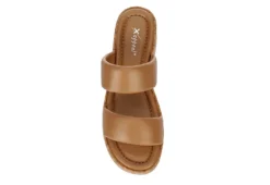 Xappeal Womens Bethany Wedge Sandal - Tan 14 Xappeal Womens Bethany Wedge Sandal - Tan -Shoe Sales Store US 01 203326 05