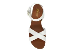 Xappeal Womens Rayna Sandal - White -Shoe Sales Store US 01 203330 05