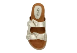 Eurosoft Womens Golden Sandal - Gold -Shoe Sales Store US 01 203335 05