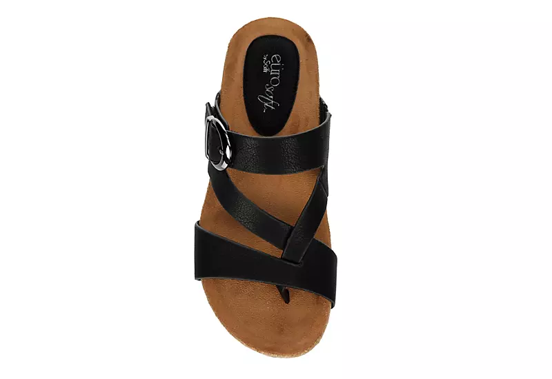 Eurosoft Womens Gladis Sandal - Black 8 Eurosoft Womens Gladis Sandal - Black - Image 6