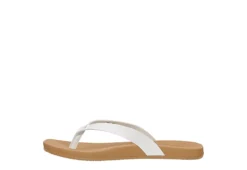 Reef Womens Stella Court Flip Flop Sandal - White -Shoe Sales Store US 01 203340 03