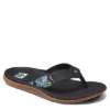 Reef Womens Santa Ana Flip Flop Sandal - Black 2 Reef Womens Santa Ana Flip Flop Sandal - Black -Shoe Sales Store US 01 203343 00