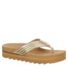 Reef Womens Horizon Shea Hi Slide Sandal - Champagne -Shoe Sales Store US 01 203345 00