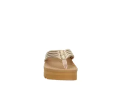 Reef Womens Horizon Shea Hi Slide Sandal - Champagne -Shoe Sales Store US 01 203345 02