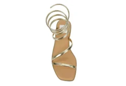 Dv By Dolce Vita Womens Maralin Flat Sandal - Gold -Shoe Sales Store US 01 203350 05