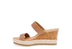 Dv By Dolce Vita Womens Effie Wedge Sandal - Tan -Shoe Sales Store US 01 203354 03