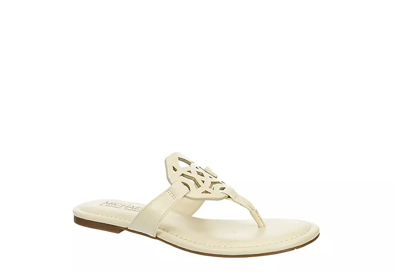 Michael By Michael Shannon Womens Ariana Flip Flop Sandal - Bone 3 Michael By Michael Shannon Womens Ariana Flip Flop Sandal - Bone