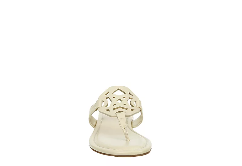 Michael By Michael Shannon Womens Ariana Flip Flop Sandal - Bone 5 Michael By Michael Shannon Womens Ariana Flip Flop Sandal - Bone - Image 3