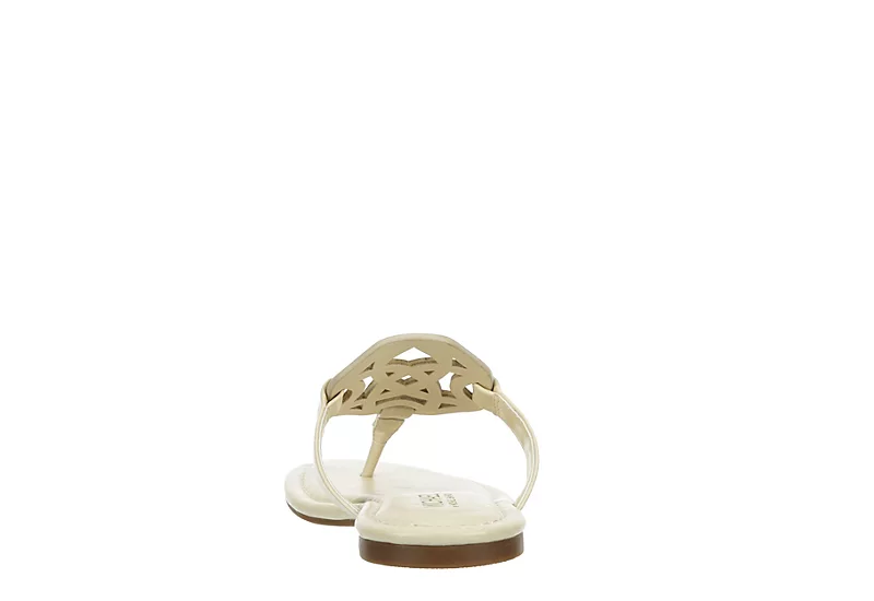 Michael By Michael Shannon Womens Ariana Flip Flop Sandal - Bone 7 Michael By Michael Shannon Womens Ariana Flip Flop Sandal - Bone - Image 5
