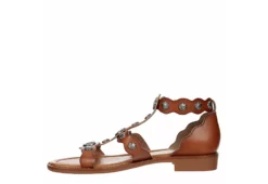 Michael By Michael Shannon Womens Kelsey Gladiator Sandal - Cognac -Shoe Sales Store US 01 203359 03