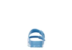Birkenstock Womens Arizona Essentials Slide Sandal - Light Blue -Shoe Sales Store US 01 203369 04