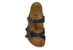 Birkenstock Womens France Footbed Sandal - Black -Shoe Sales Store US 01 203374 05