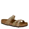 Birkenstock Womens France Footbed Sandal - Brown -Shoe Sales Store US 01 203375 00