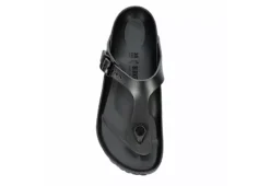 Birkenstock Womens Gizeh Essentials Flip Flop Sandal - Pewter -Shoe Sales Store US 01 203376 05