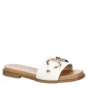 Michael By Michael Shannon Womens Jade Slide Sandal - White -Shoe Sales Store US 01 203385 00
