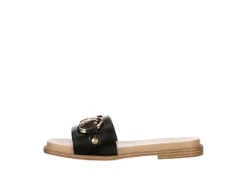 Michael By Michael Shannon Womens Jade Slide Sandal - Black -Shoe Sales Store US 01 203386 03
