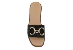 Michael By Michael Shannon Womens Jade Slide Sandal - Black -Shoe Sales Store US 01 203386 05