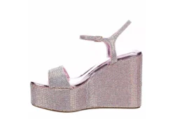 Madden Girl Womens Theo-r Wedge Sandal - Pink -Shoe Sales Store US 01 203387 03
