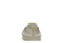 Oofos Womens Oomega Flip Flop Sandal - Khaki 11 Oofos Womens Oomega Flip Flop Sandal - Khaki -Shoe Sales Store US 01 203392 02