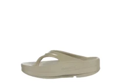Oofos Womens Oomega Flip Flop Sandal - Khaki 12 Oofos Womens Oomega Flip Flop Sandal - Khaki -Shoe Sales Store US 01 203392 03