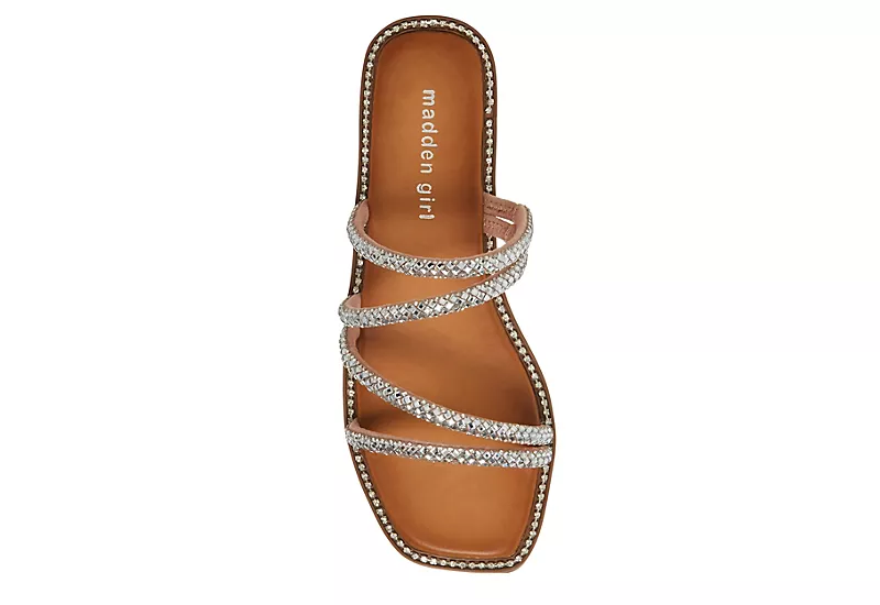 Madden Girl Womens Posh Slide Sandal - Tan 7 Madden Girl Womens Posh Slide Sandal - Tan - Image 5