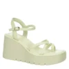 Madden Girl Womens Vaultt Wedge Sandal - Pale Green -Shoe Sales Store US 01 203412 00