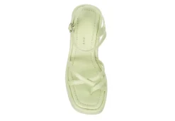 Madden Girl Womens Vaultt Wedge Sandal - Pale Green -Shoe Sales Store US 01 203412 05