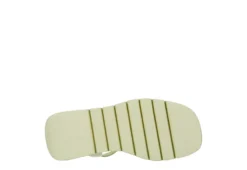 Madden Girl Womens Vaultt Wedge Sandal - Pale Green -Shoe Sales Store US 01 203412 06