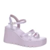 Madden Girl Womens Vaultt Wedge Sandal - Purple -Shoe Sales Store US 01 203413 00