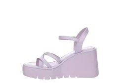 Madden Girl Womens Vaultt Wedge Sandal - Purple -Shoe Sales Store US 01 203413 03