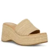 Madden Girl Womens Zahara-j Sandal - Natural -Shoe Sales Store US 01 203415 00