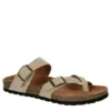 White Mountain Womens Gracie Footbed Sandal - Tan -Shoe Sales Store US 01 203417 00