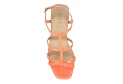 Michael By Michael Shannon Womens Natalia Wedge Sandal - Coral -Shoe Sales Store US 01 203419 05
