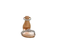 Michael By Michael Shannon Womens Gianna Sandal - Tan -Shoe Sales Store US 01 203422 02