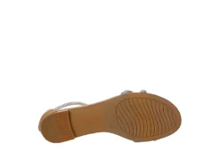 Michael By Michael Shannon Womens Gianna Sandal - Tan -Shoe Sales Store US 01 203422 06