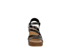 Xappeal Womens Maggy Wedge Sandal - Black -Shoe Sales Store US 01 203423 02