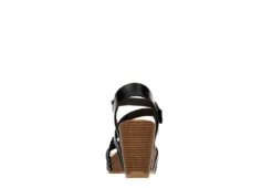 Xappeal Womens Maggy Wedge Sandal - Black -Shoe Sales Store US 01 203423 04