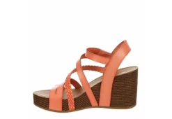 Xappeal Womens Maggy Wedge Sandal - Coral -Shoe Sales Store US 01 203424 03