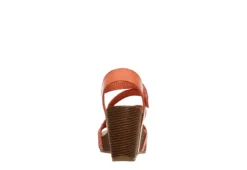 Xappeal Womens Maggy Wedge Sandal - Coral -Shoe Sales Store US 01 203424 04