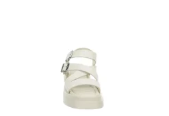 Dirty Laundry Womens Khan Sandal - Bone -Shoe Sales Store US 01 203427 02