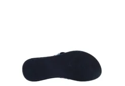 Reef Womens Spring Woven Flip Flop Sandal - Navy -Shoe Sales Store US 01 203441 06